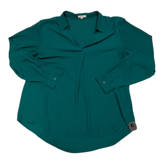 Top Long Sleeve By Maurices In Green, Size: 1x