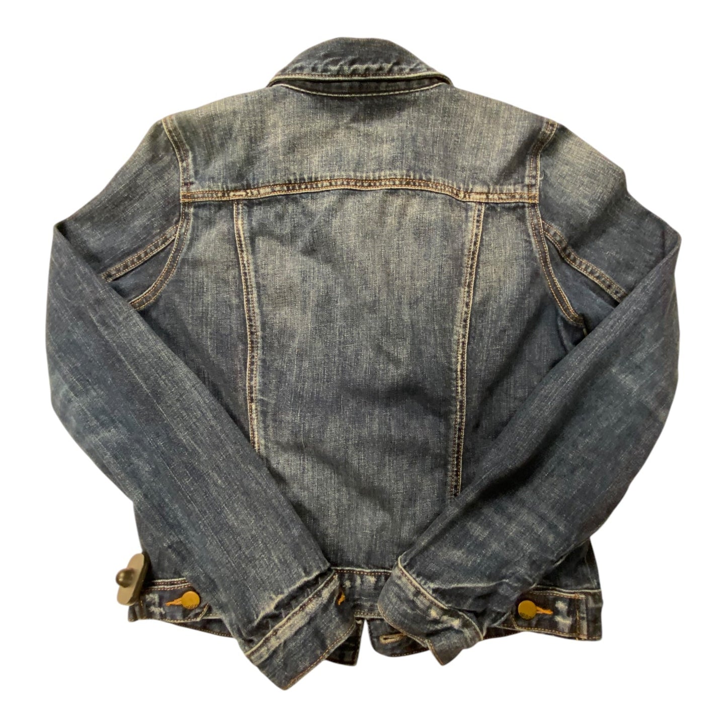 Jacket Denim By Gap In Blue Denim, Size: M