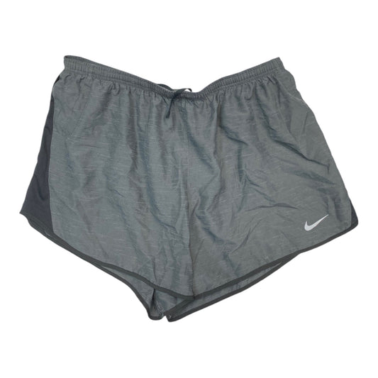 Athletic Shorts By Nike In Grey, Size: 1x