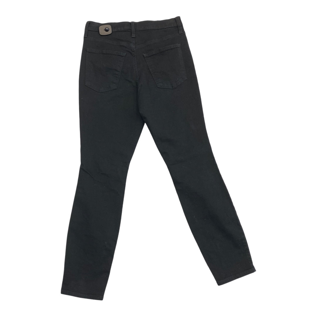 Jeans Skinny By Universal Thread In Black Denim, Size: 8