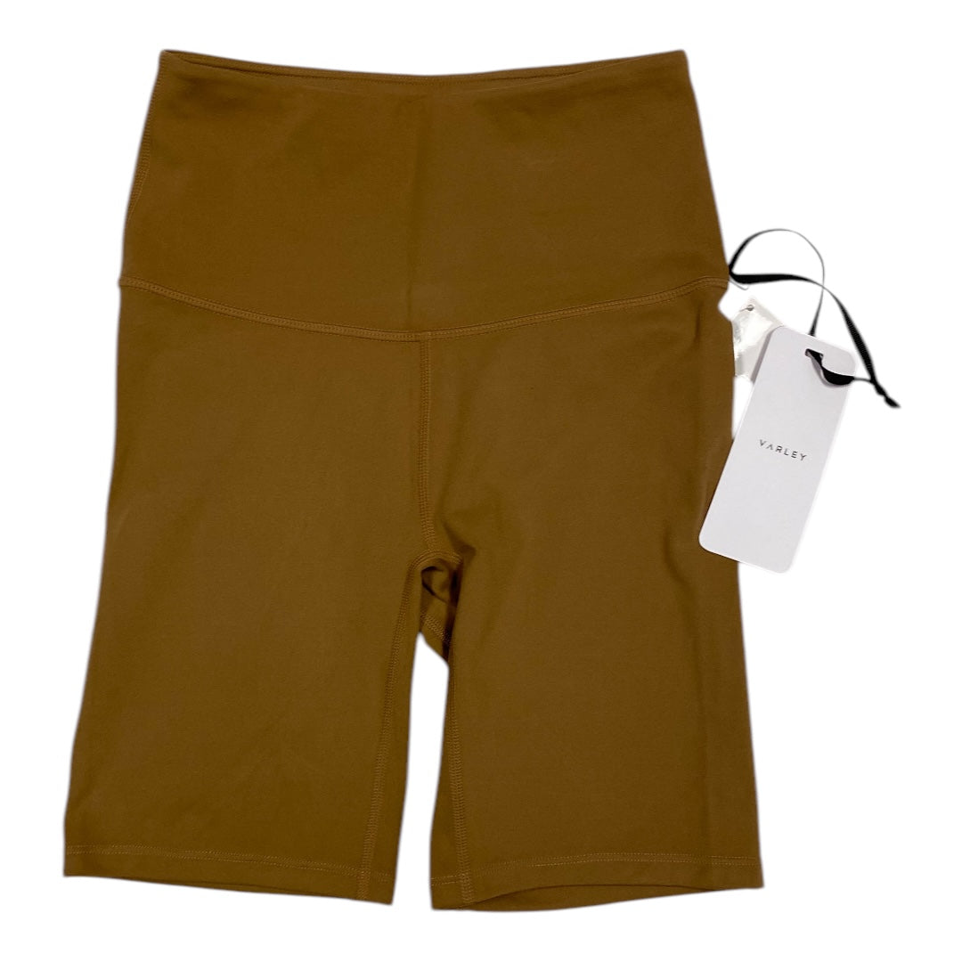 Athletic Shorts By Varley In Brown, Size: Xs