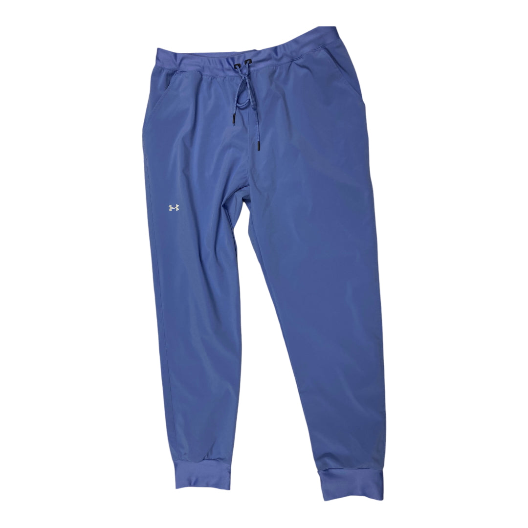 Athletic Pants By Under Armour In Blue, Size: L