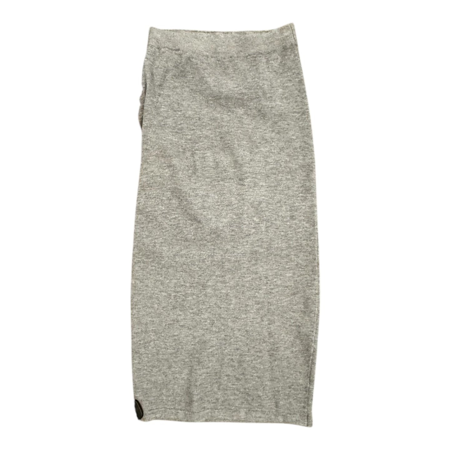 Skirt Midi By Express In Grey, Size: M