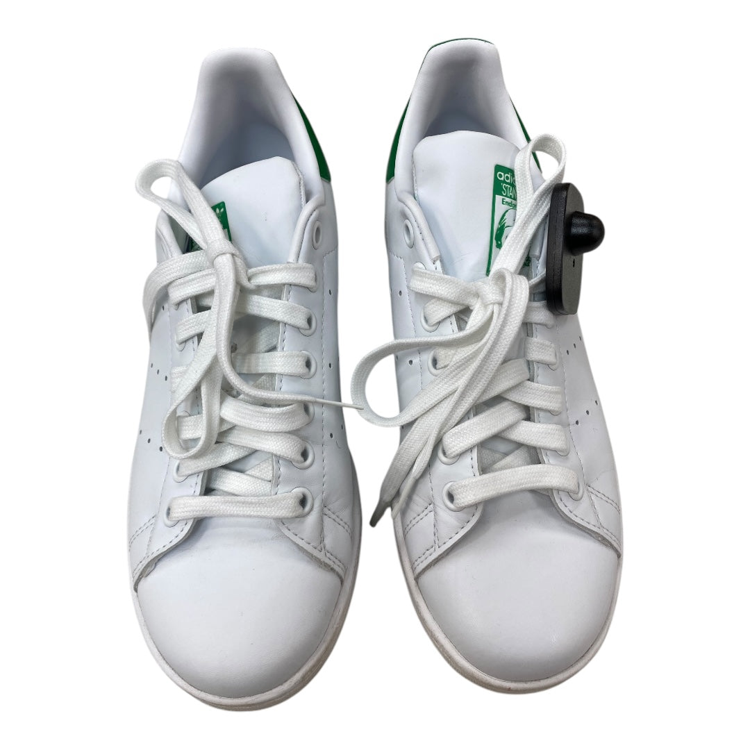 Shoes Sneakers By Adidas In Green & White, Size: 7.5