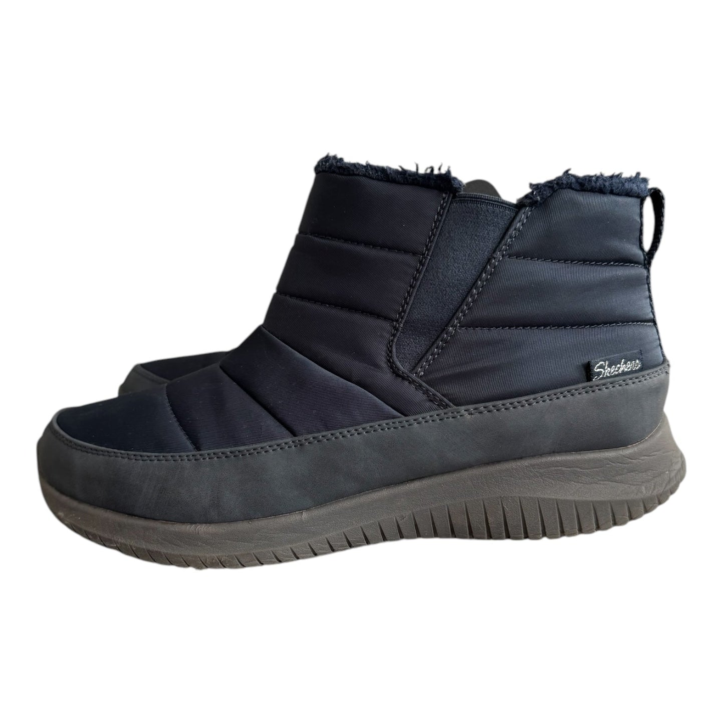 Boots Snow By Skechers In Navy, Size: 9.5