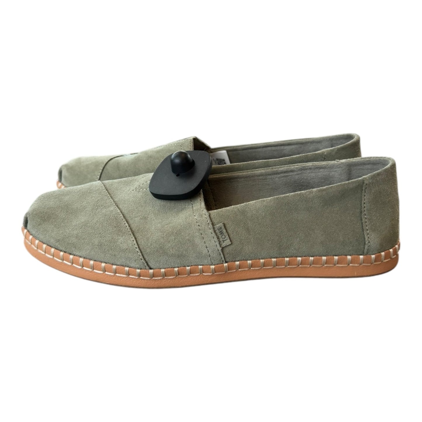 Shoes Flats By Toms In Green, Size: 9.5