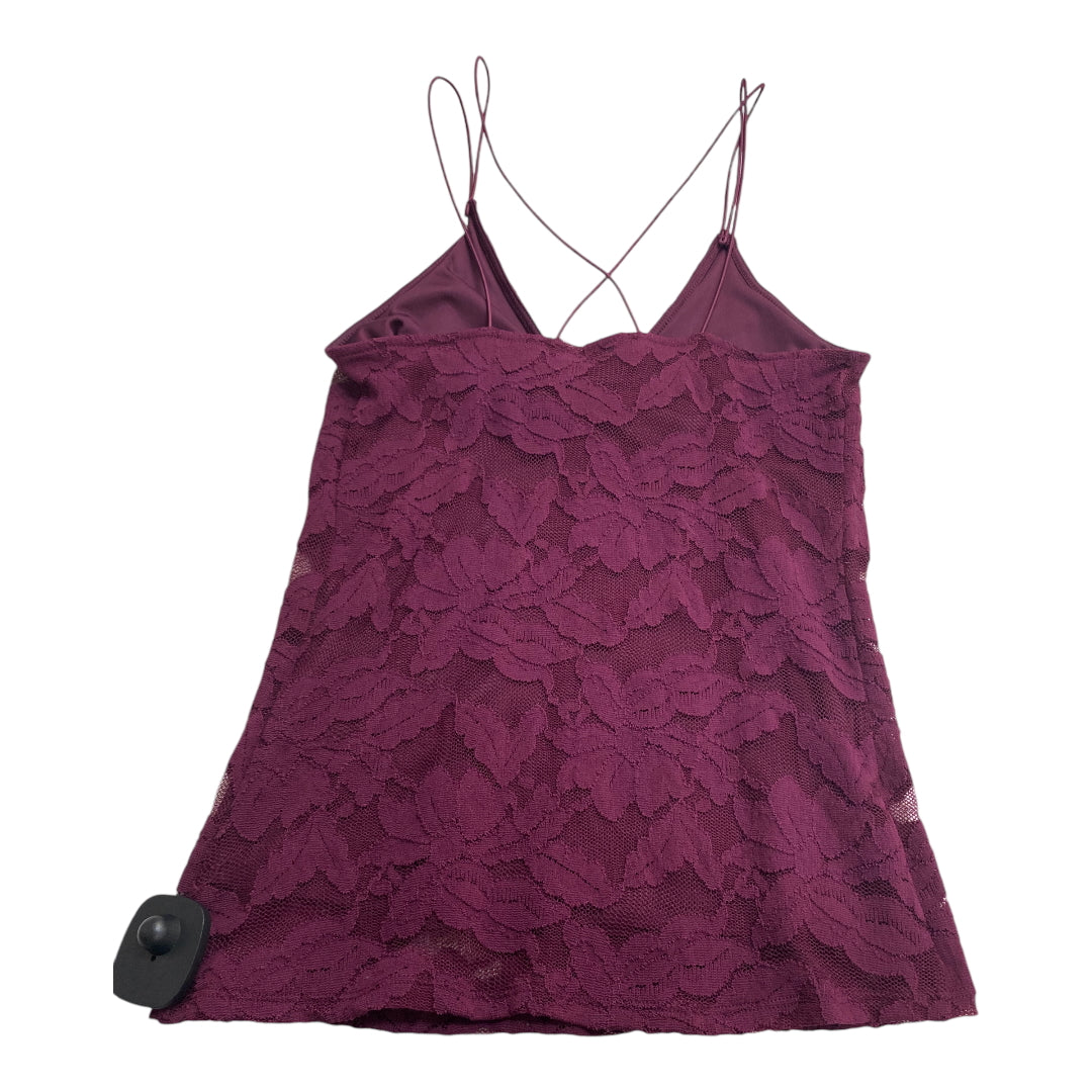 Top Sleeveless By Express In Purple, Size: S