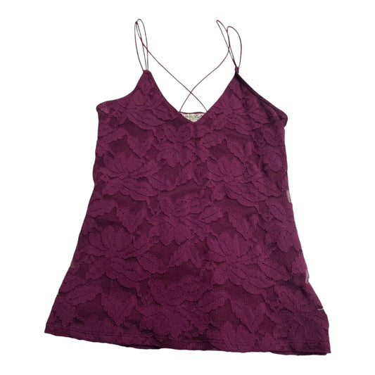 Top Sleeveless By Express In Purple, Size: S