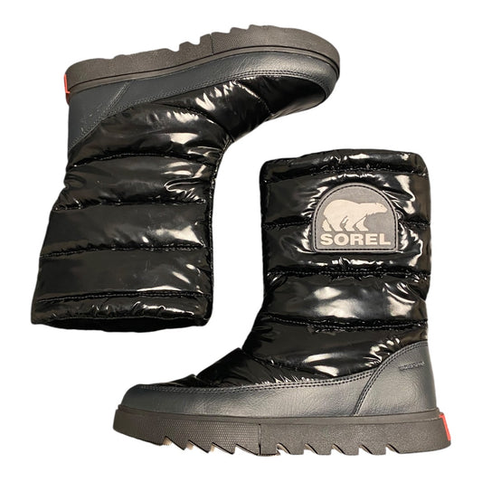 Boots Designer By Sorel In Black, Size: 7