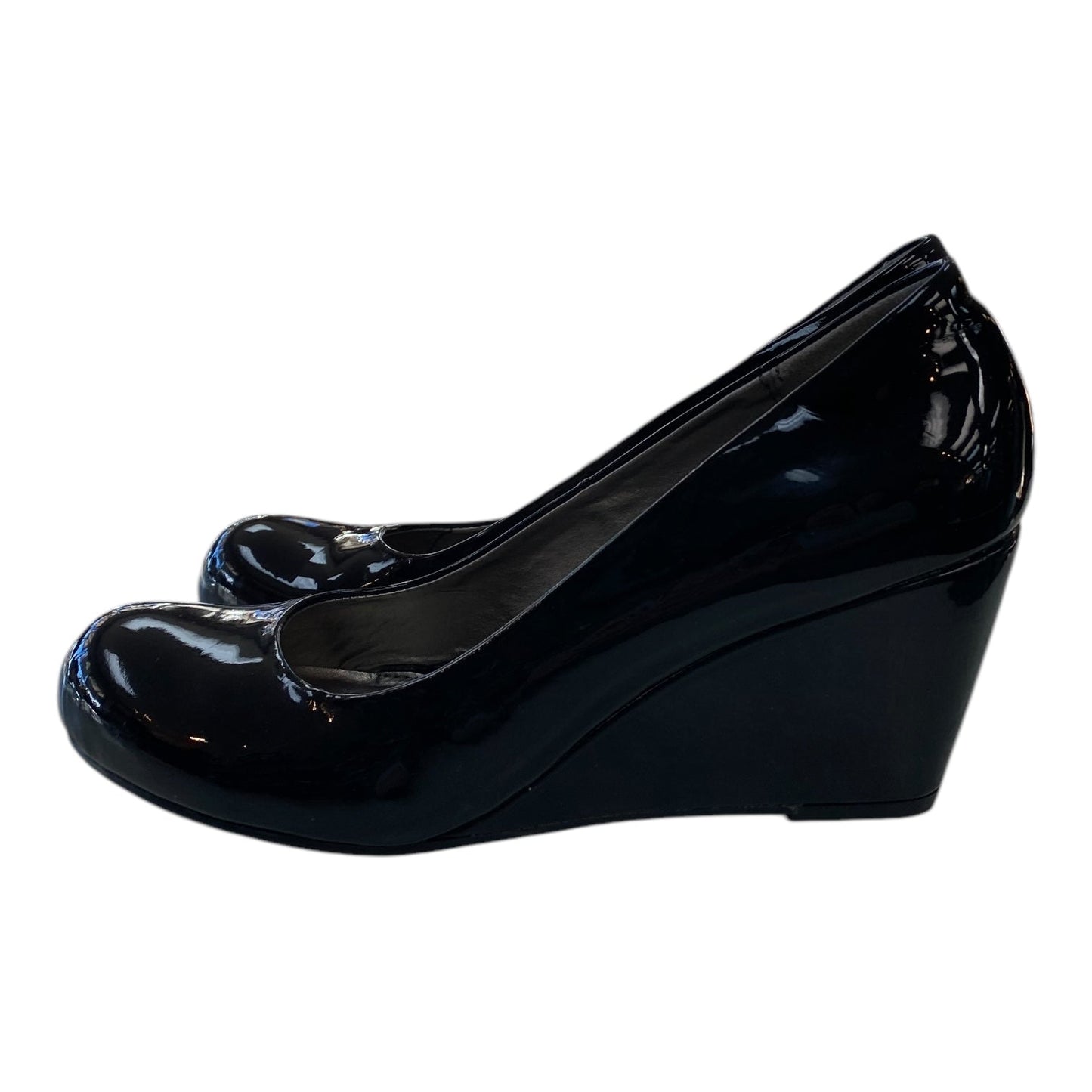 Shoes Heels Wedge By Chinese Laundry In Black, Size: 9.5