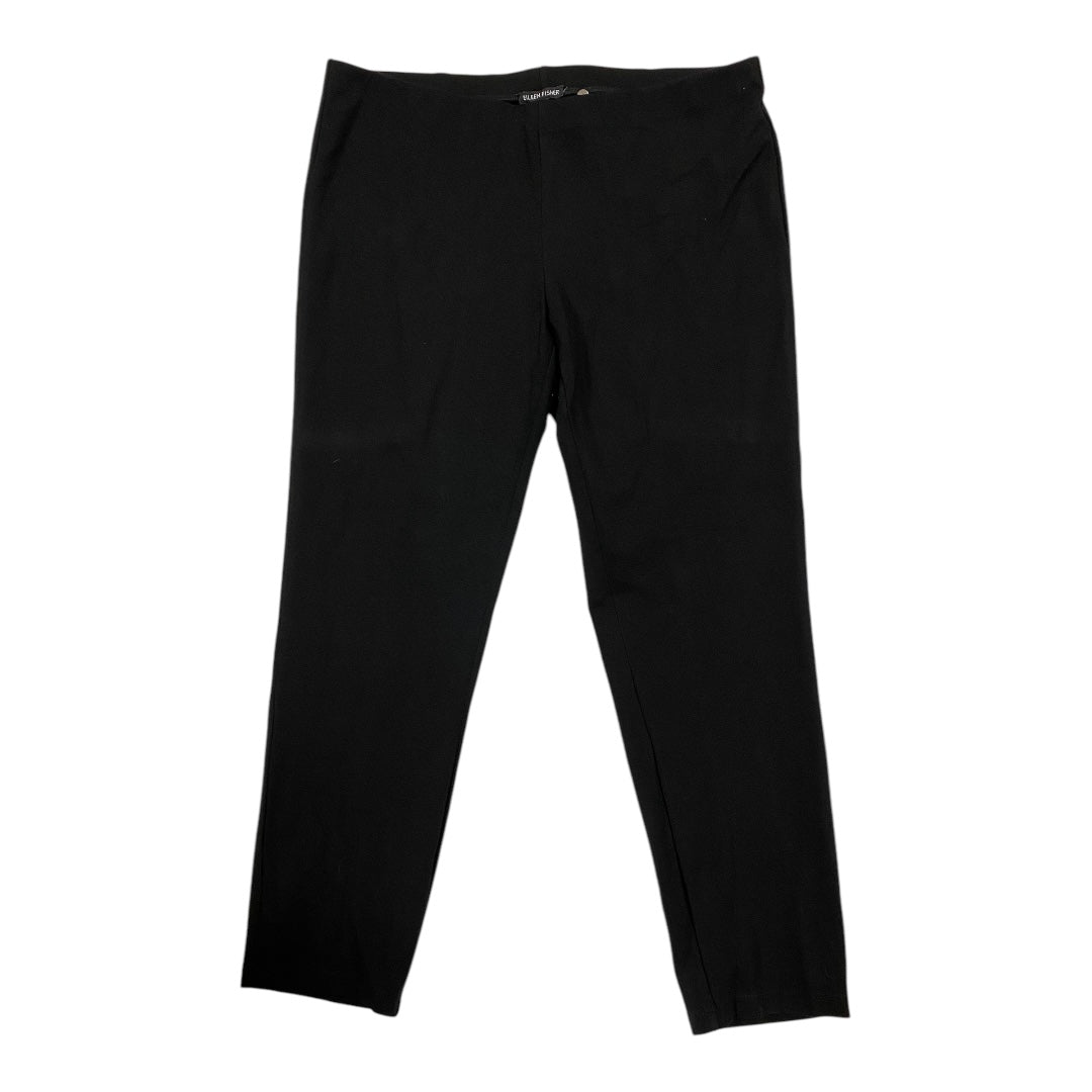 Pants Designer By Eileen Fisher In Black, Size: L