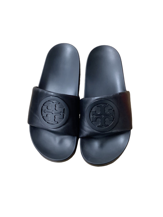 Sandals Designer By Tory Burch In Black, Size: 7