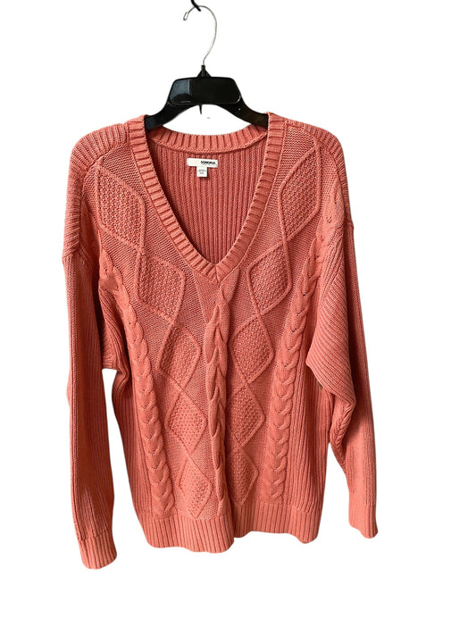 Sweater By Sonoma In Pink, Size: 1x