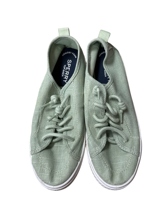 Shoes Sneakers By Sperry In Green, Size: 7.5