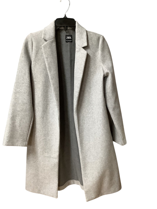 Coat Peacoat By Zara In Grey, Size: S