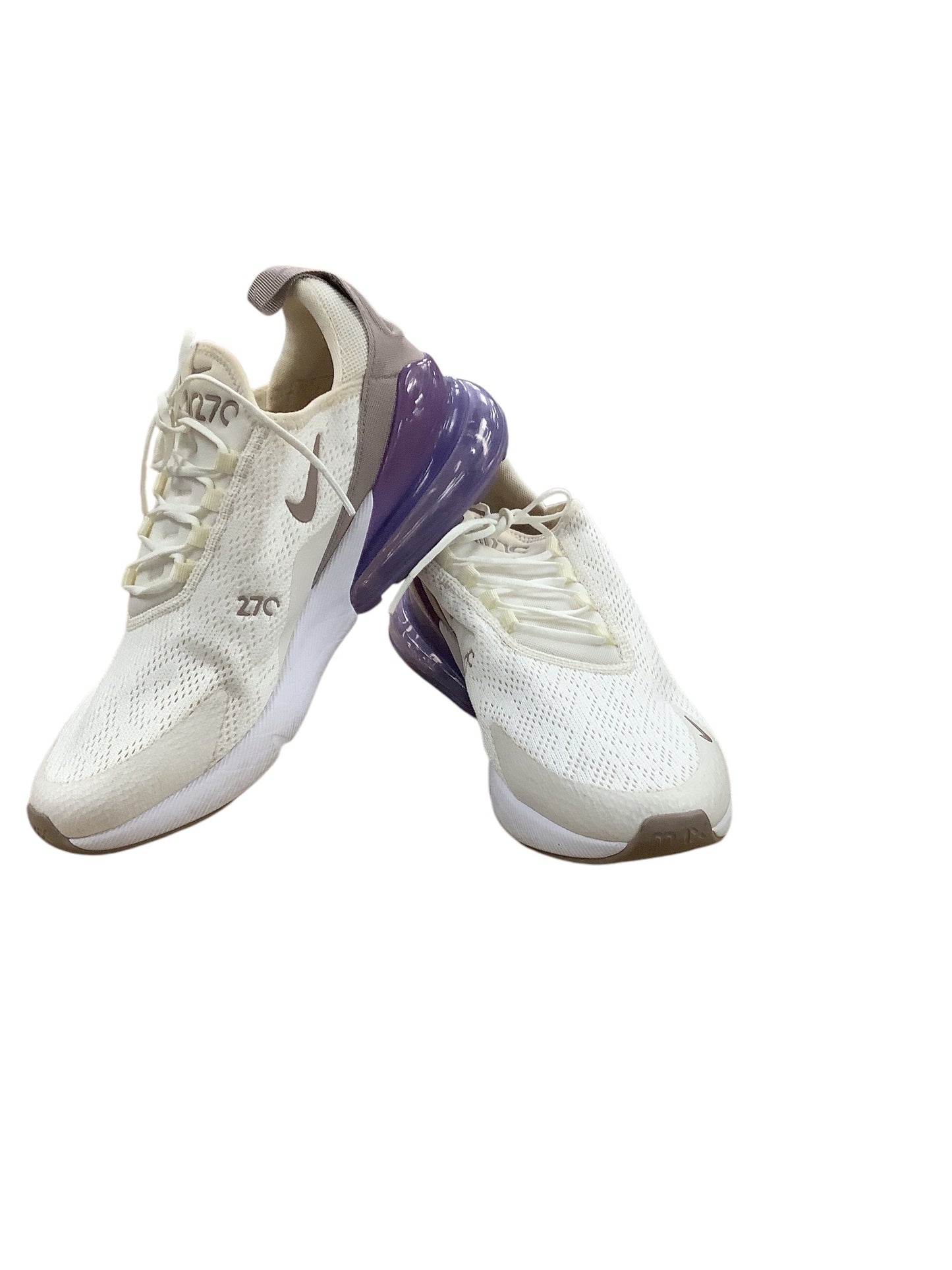 Shoes Athletic By Nike In Purple & White, Size: 9