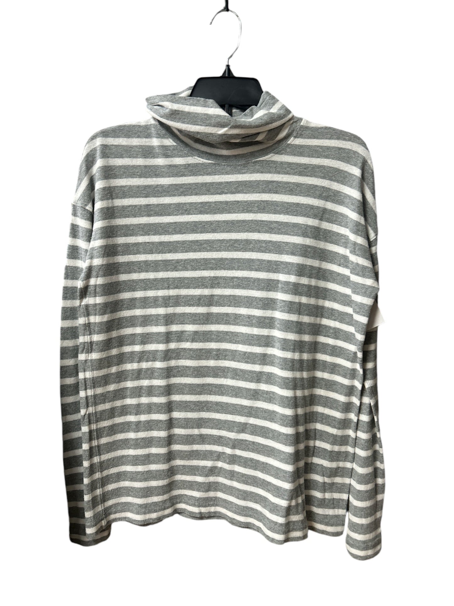 Top Long Sleeve Basic By J Crew In Striped, Size: Xs