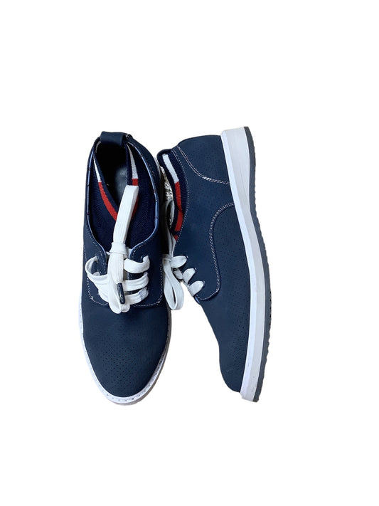 Navy Shoes Sneakers Tommy Hilfiger, Size 6.5