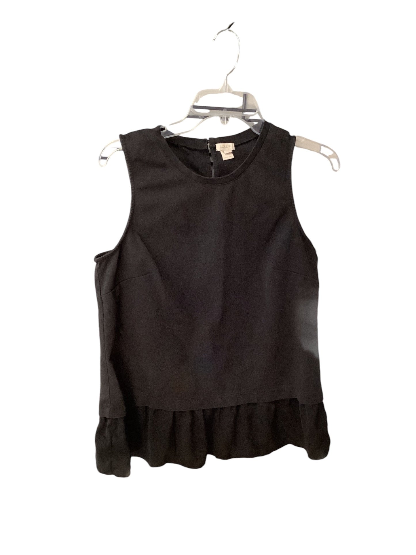 Top Sleeveless By J. Crew In Black, Size: M