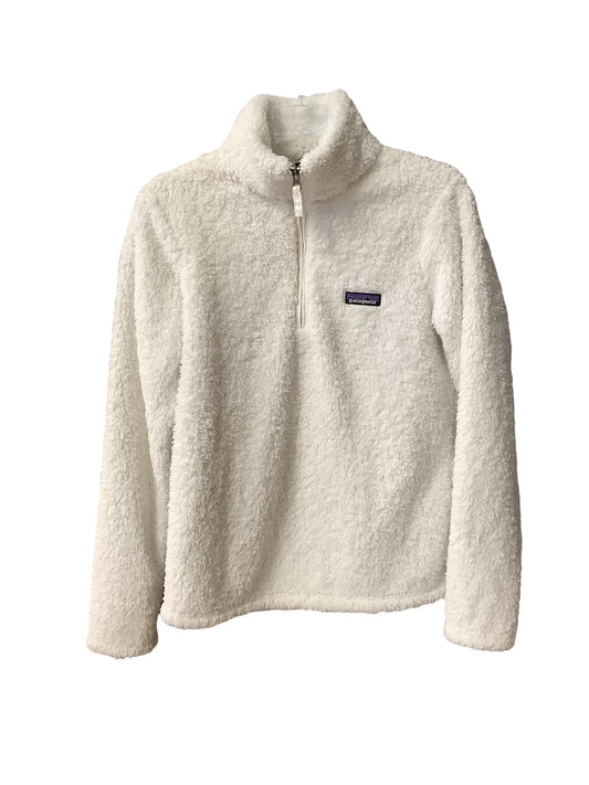 Jacket Fleece By Patagonia In White, Size: M