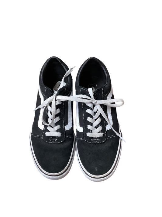 Shoes Sneakers By Vans In Black, Size: 8