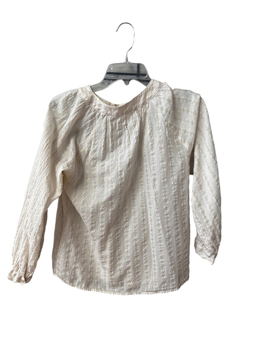 Top Long Sleeve By Velvet In White, Size: Xs