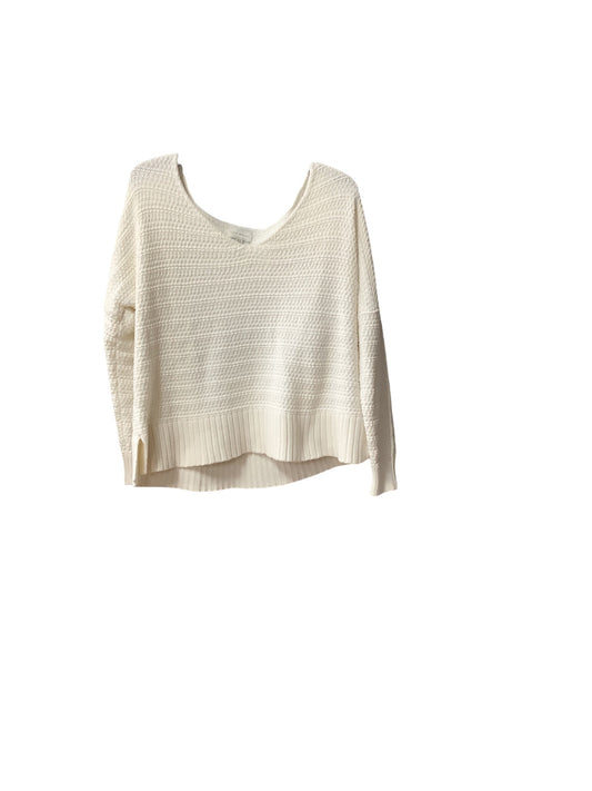 Sweater By Lucky Brand In White, Size: M