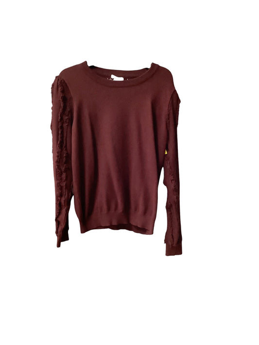 Sweater By Bibi In Maroon, Size: M