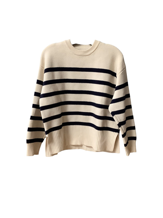 Sweater By Zara In White, Size: S