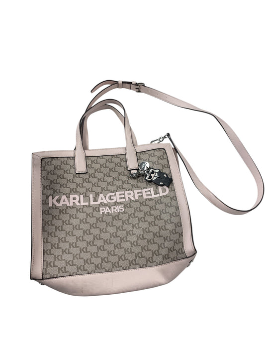 Handbag Designer By Karl Lagerfeld, Size: Large