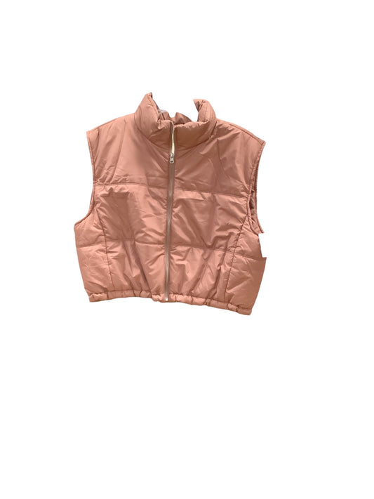 Vest Puffer & Quilted By Thread And Supply In Mauve, Size: Xl