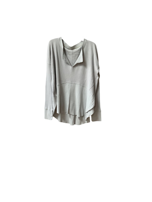 Top Long Sleeve By We The Free In Grey, Size: M