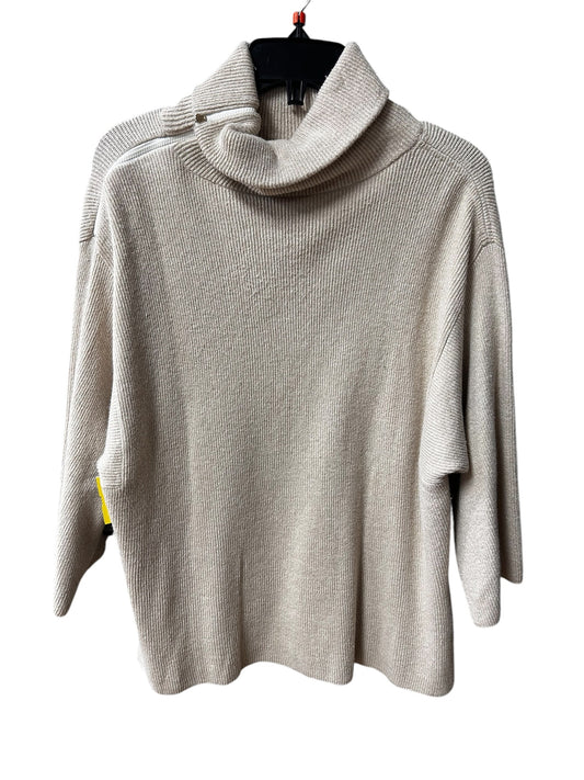 Sweater By Chicos In Beige, Size: 1x