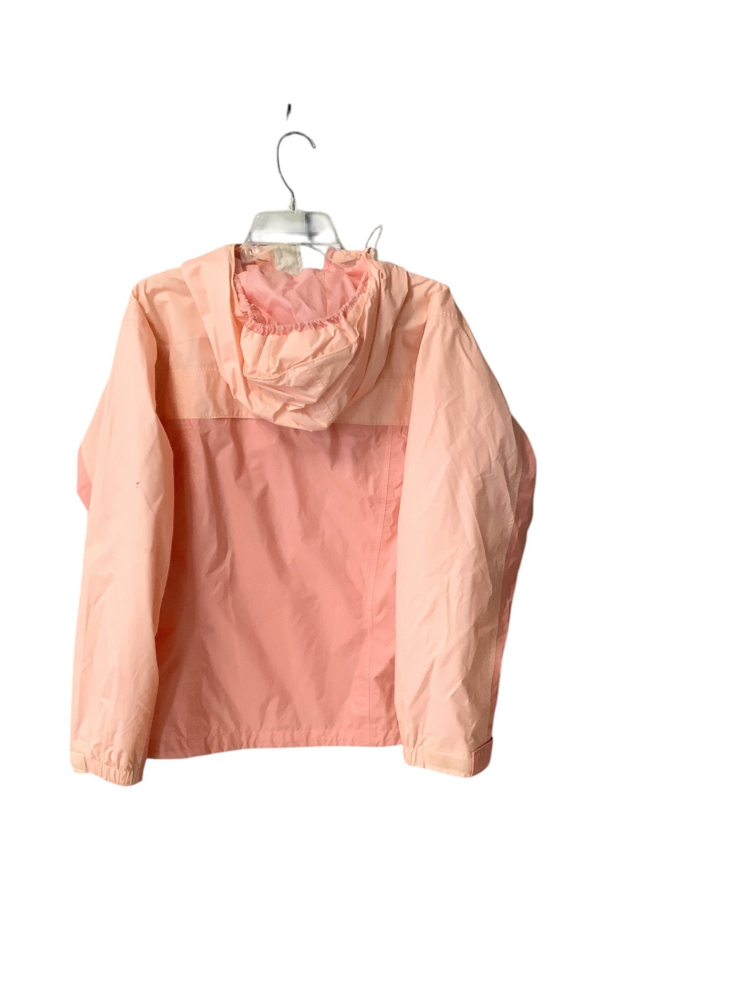 Jacket Windbreaker By Columbia In Pink, Size: M