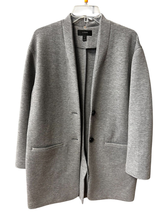 Jacket Fleece By J. Crew In Grey, Size: S