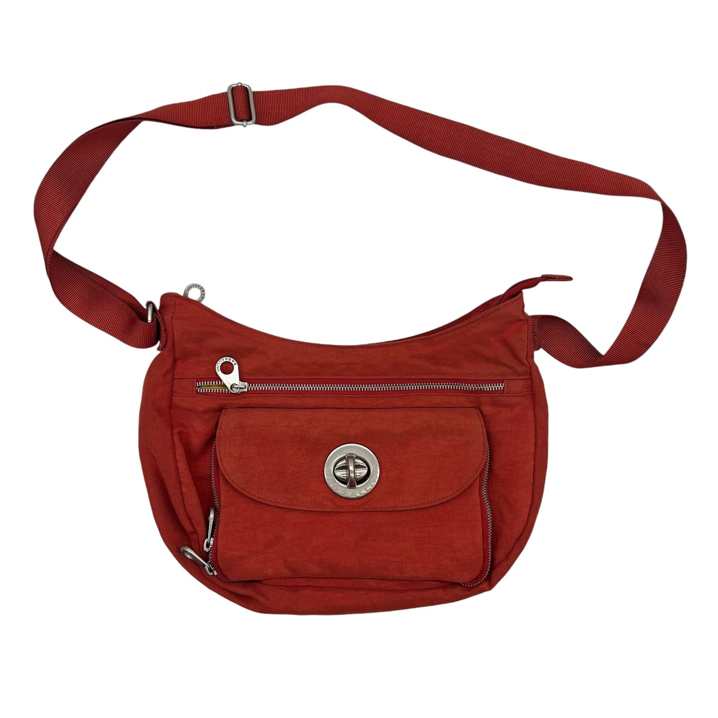 Crossbody By Baggallini In Orange, Size:Large