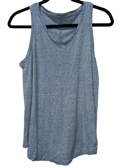 Blue Top Sleeveless Basic Gap, Size S