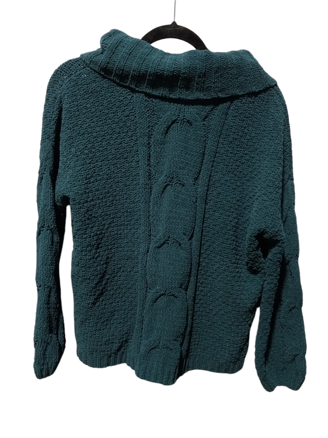 Sweater By Seven 7 In Green, Size: S