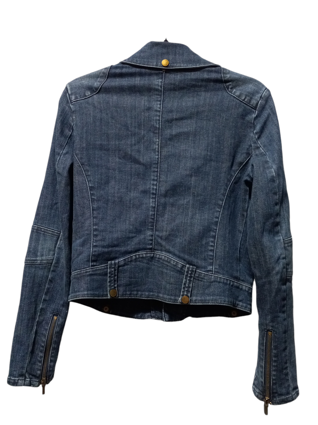 Jacket Denim By Tory Burch In Blue Denim, Size: 4