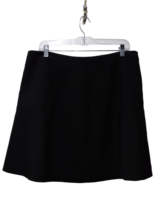 Black Skirt Mini & Short J Crew O, Size Xl