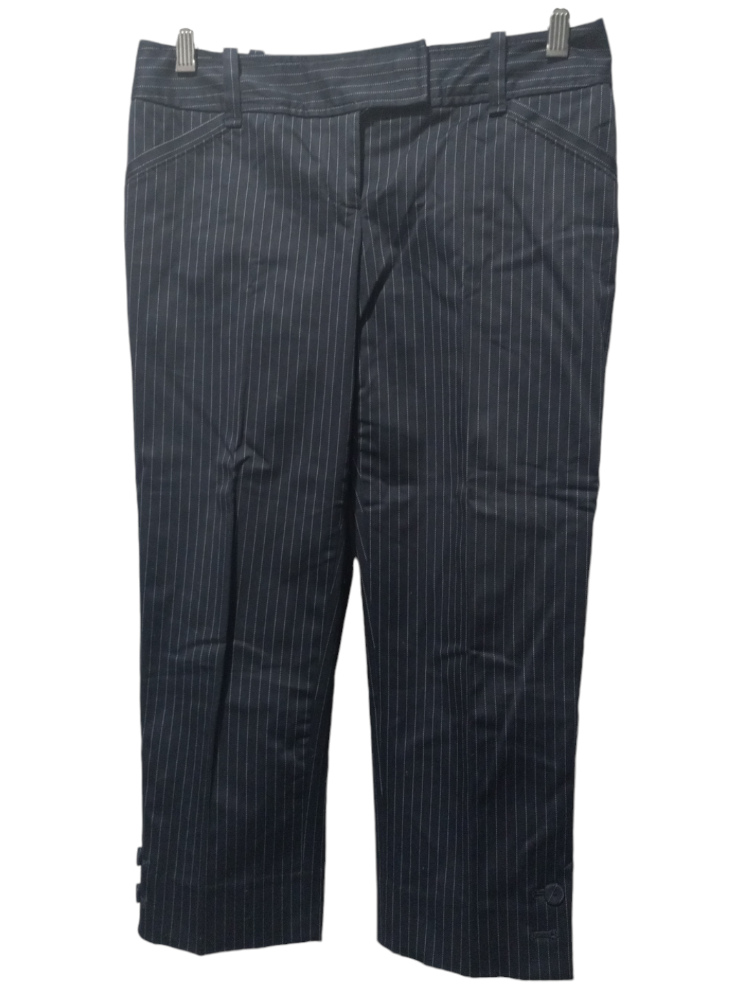 Capris By Limited In Striped Pattern, Size: 0