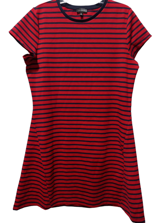 Dress Casual Midi By Limited In Striped Pattern, Size: Xl