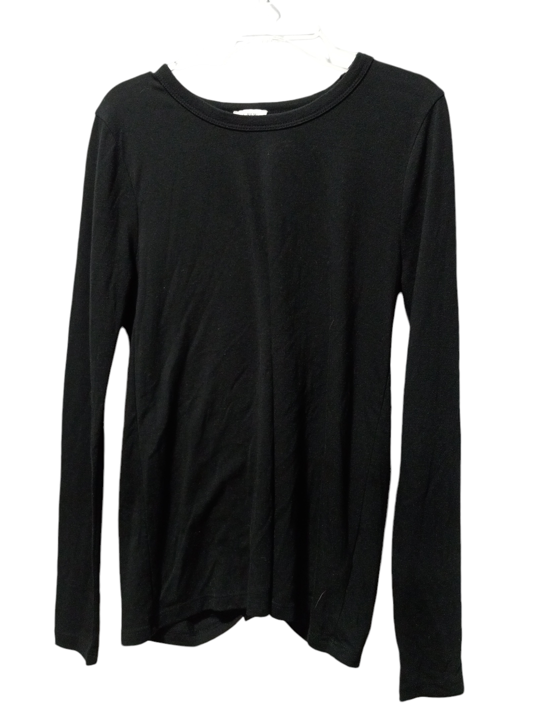 Top Long Sleeve Basic By J. Crew In Black, Size: S