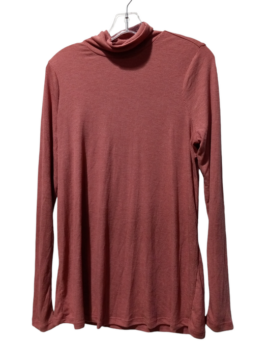 Top Long Sleeve By The Nines In Pink, Size: Xl