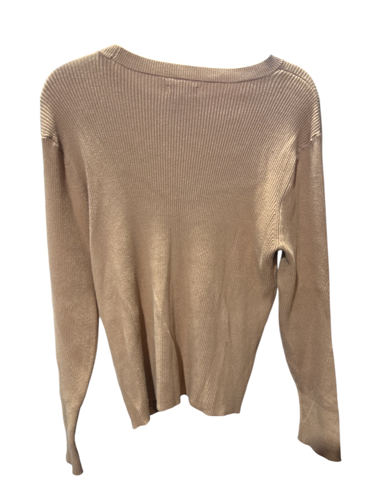 Sweater By Nine West Apparel In Brown, Size: Xl