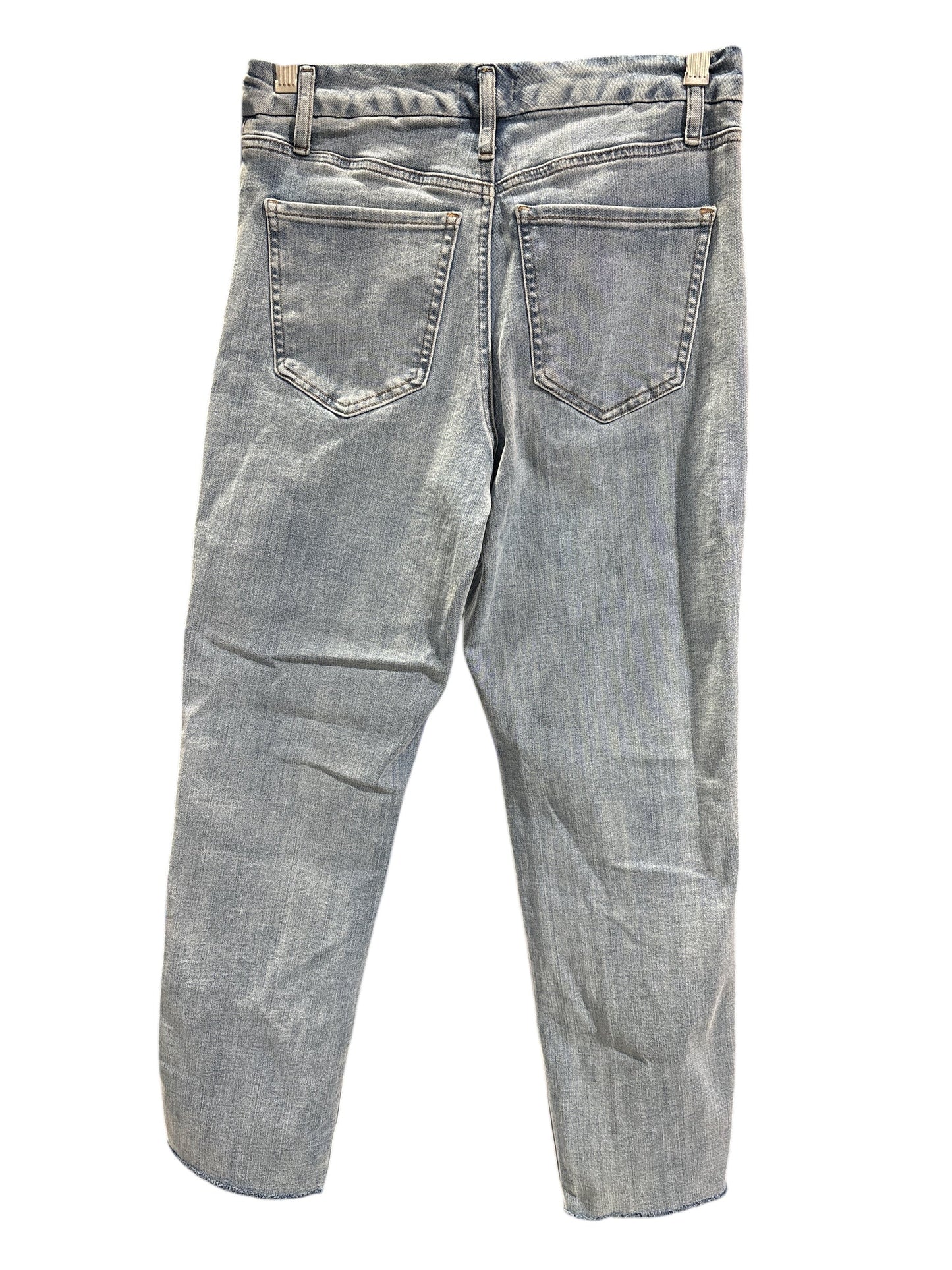 Jeans Straight By Express In Blue Denim, Size: M