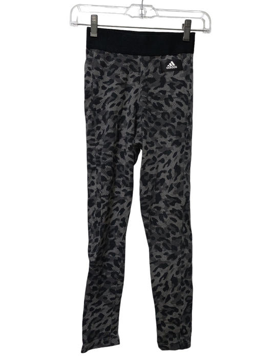 Camouflage Print Athletic Leggings Adidas, Size Xs