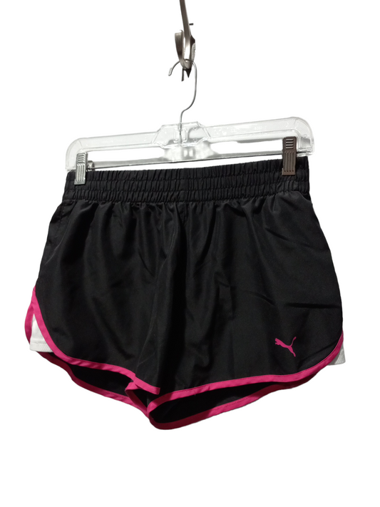 Black & Pink Athletic Shorts Puma, Size S