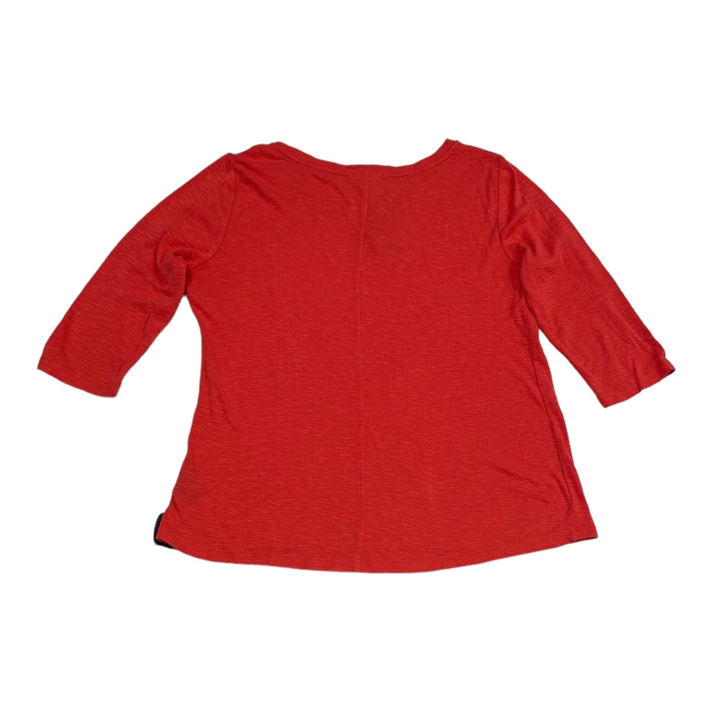 Top 3/4 Sleeve Basic By Nic + Zoe In Red, Size: S