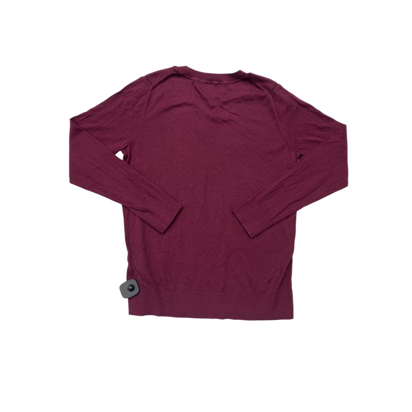 Sweater By Banana Republic In Maroon, Size: L